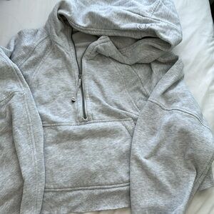 Lululemon Scuba Cropped Half Zip